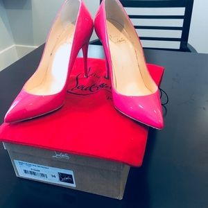 Pigalle Follies pointy toe pump pink